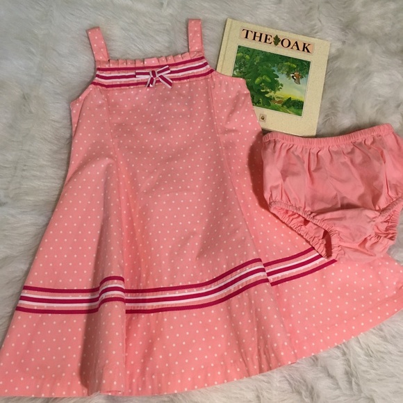 [Gymboree] Pink Polka Dot Sundress ☀️☀️ - Picture 2 of 5